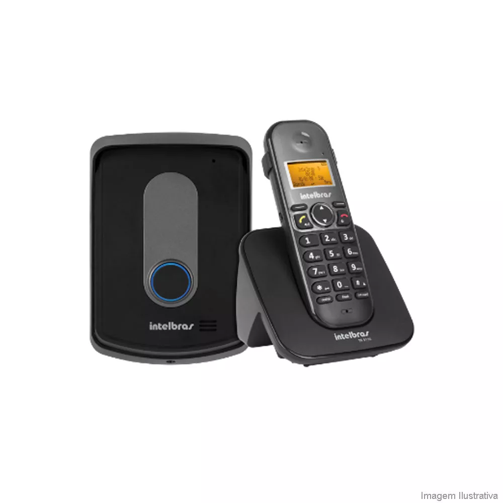 TELEFONE SEM FIO COM RAMAL EXTERNO TIS 5010 INTELBRAS